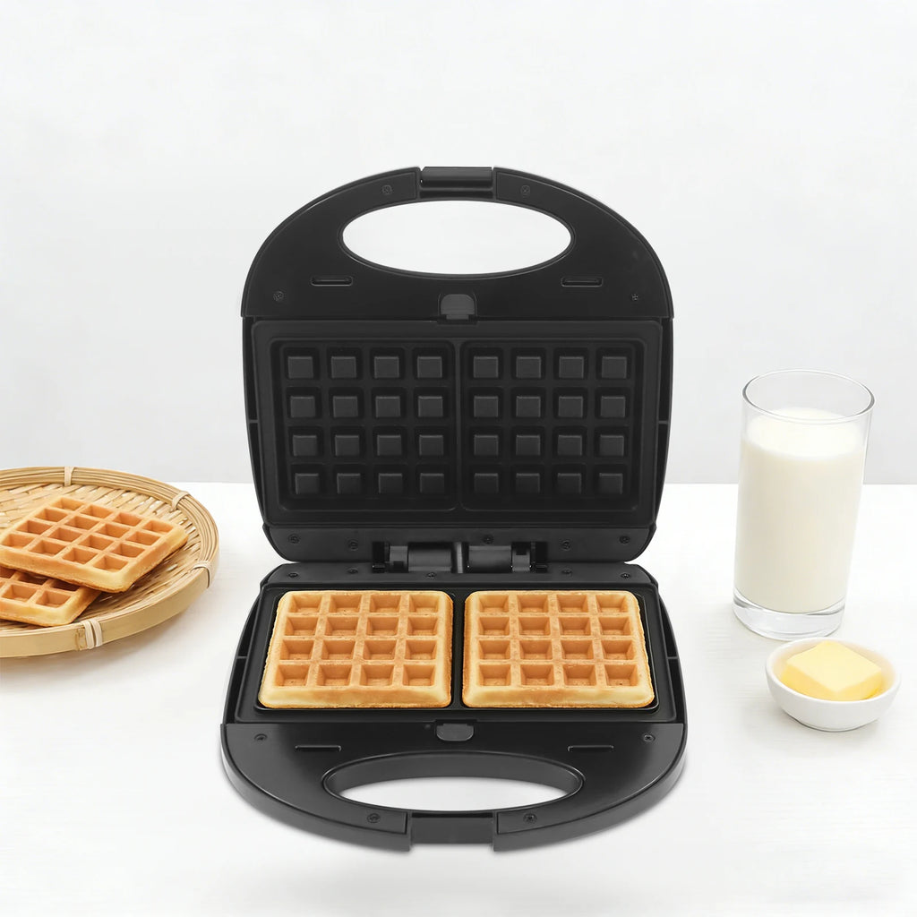 900W 220V Electric Waffle Maker Breakfast Waffles Machine Waffle Maker Cooking Appliance Pancake Iron Baking Pans Sandwich