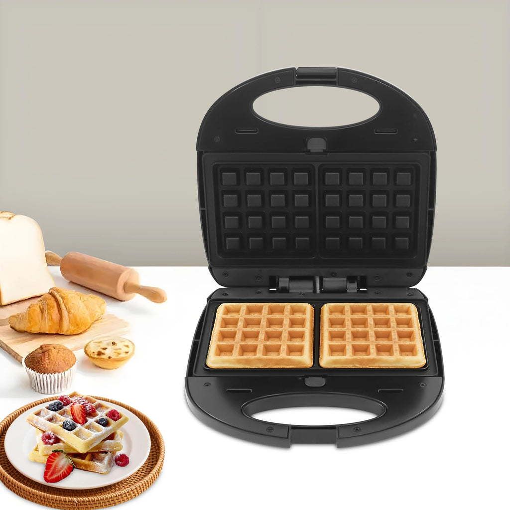 900W 220V Electric Waffle Maker Breakfast Waffles Machine Waffle Maker Cooking Appliance Pancake Iron Baking Pans Sandwich