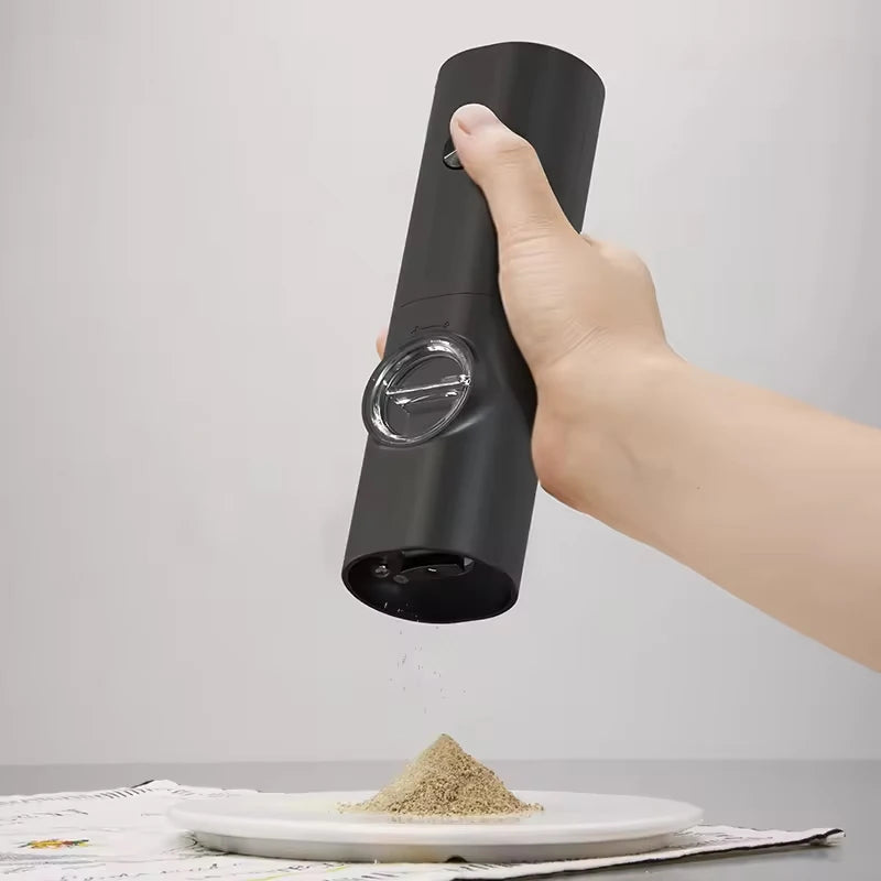1/2pcs Electric Automatic Salt and Pepper Grinder Set Led Light Grinder Set Spice Mill Adjustable Spices Grinder Kitchen Tools