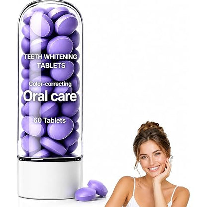 Purple mouthwash color correction